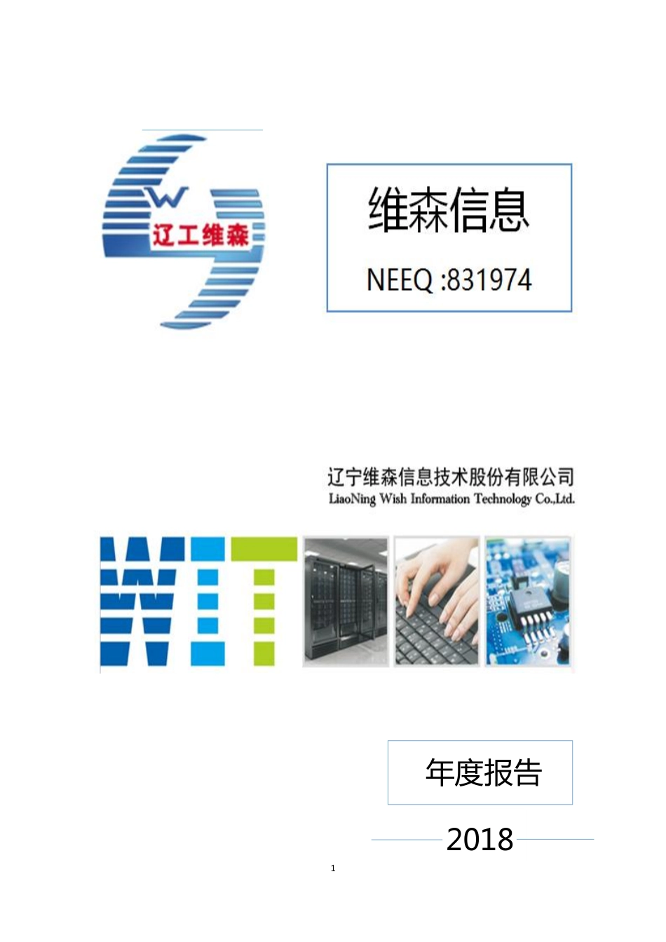 831974_2018_维森信息_2018年度报告_2019-04-17.pdf_第1页