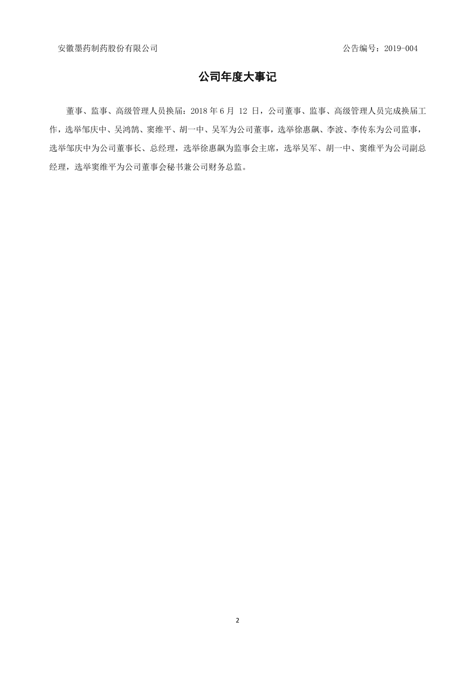 832767_2018_墨药股份_2018年年度报告_2019-04-16.pdf_第2页