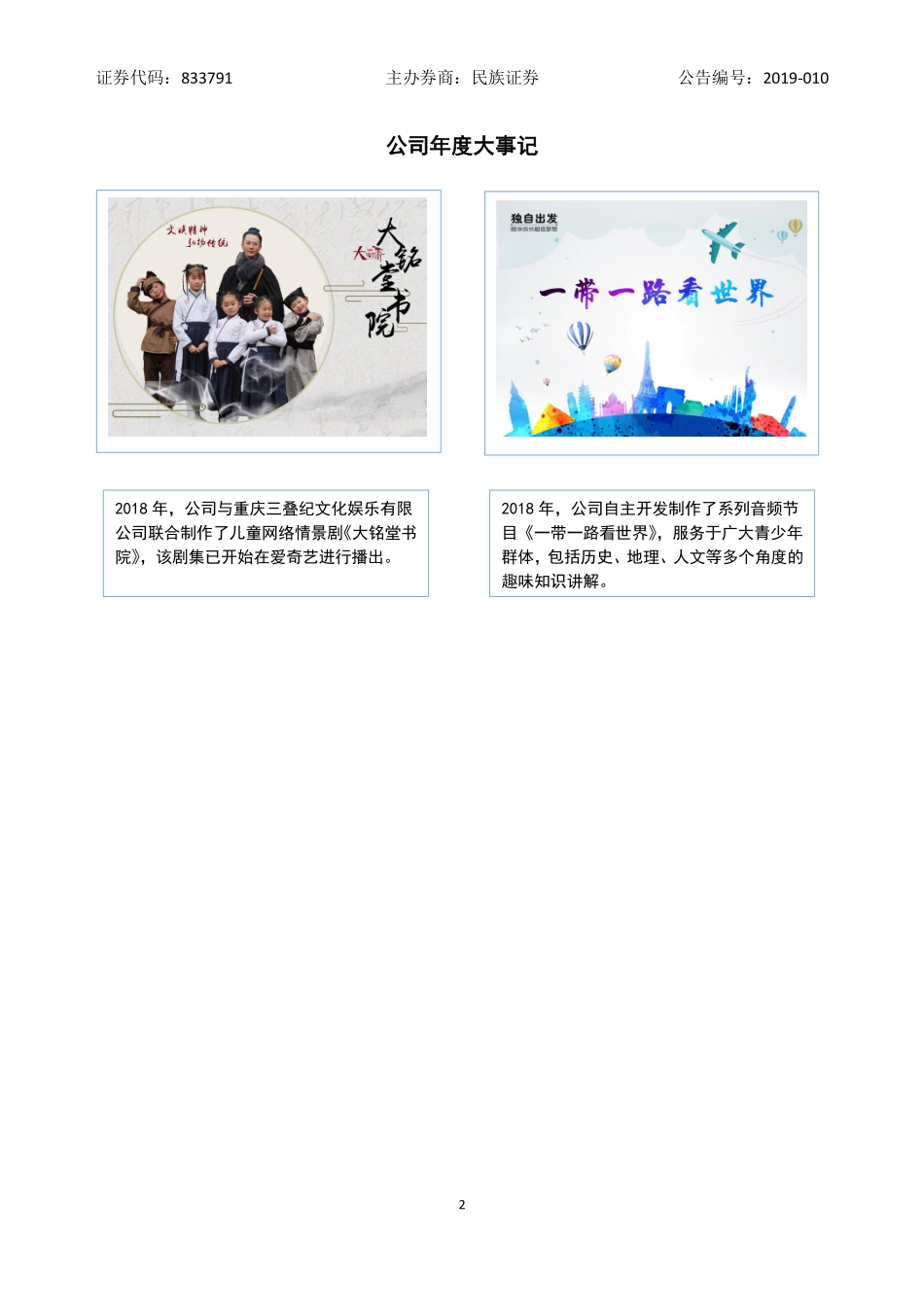 833791_2018_和道传媒_2018年年度报告_2019-04-16.pdf_第2页