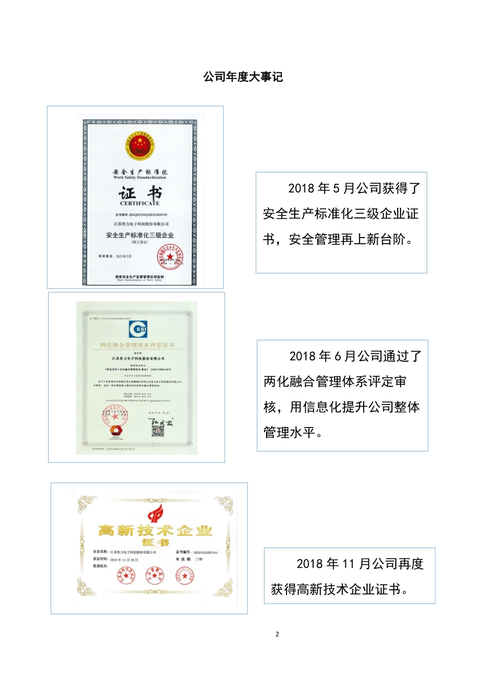 833701_2018_坚力科技_2018年年度报告_2019-04-10.pdf_第2页