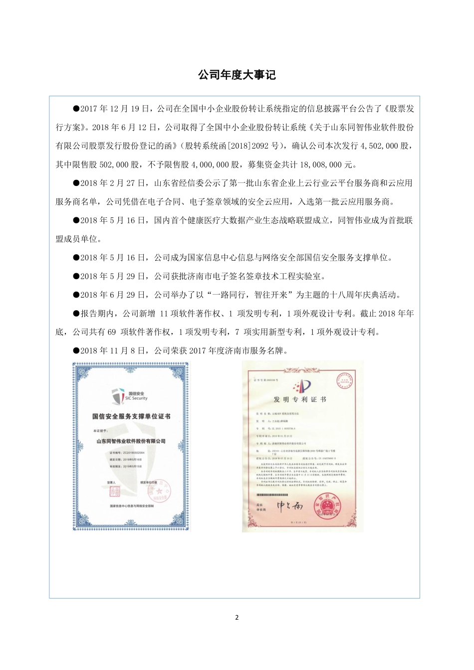 430704_2018_同智伟业_2018年年度报告_2019-04-11.pdf_第2页