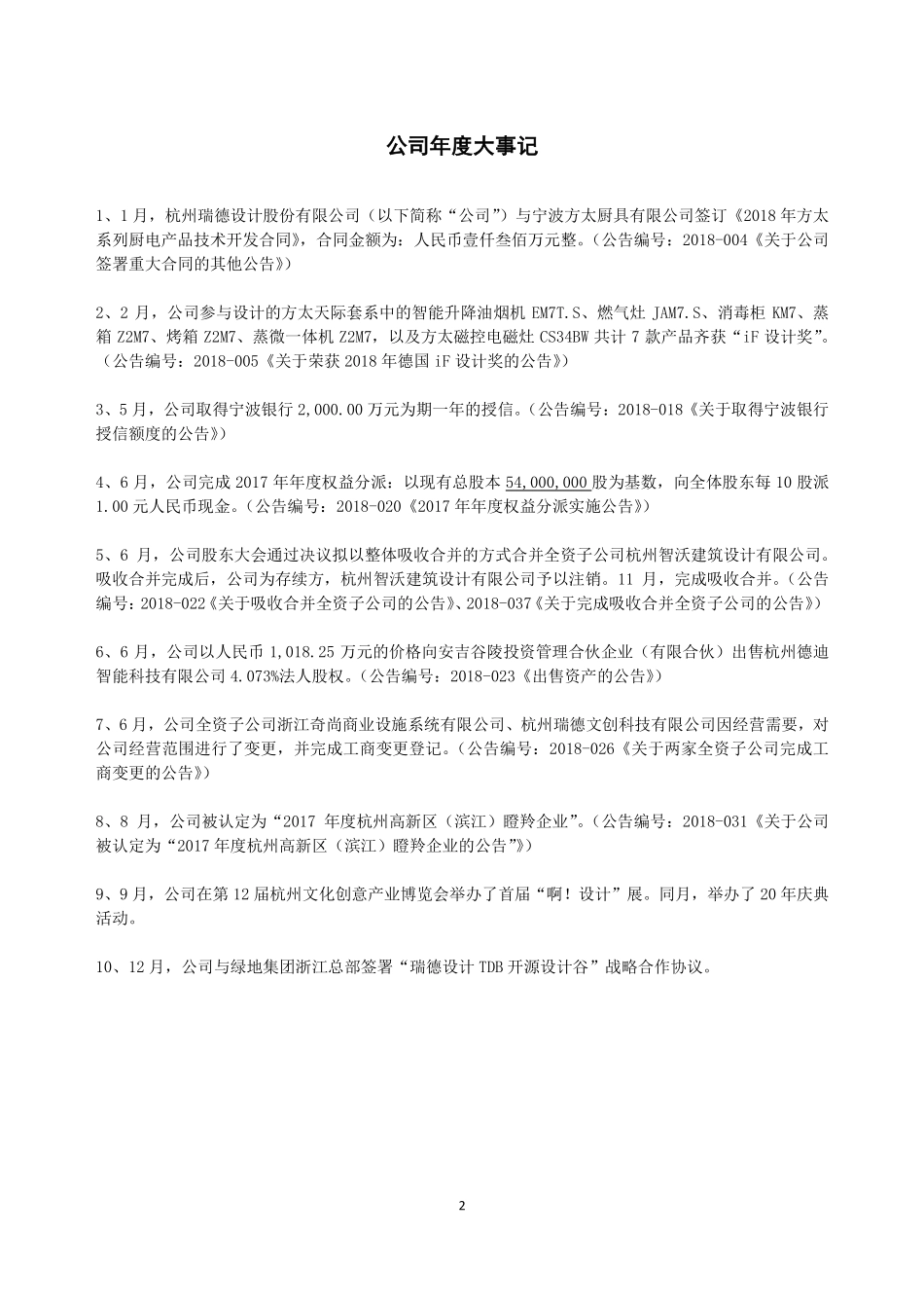 831248_2018_瑞德设计_2018年年度报告_2019-04-24.pdf_第2页