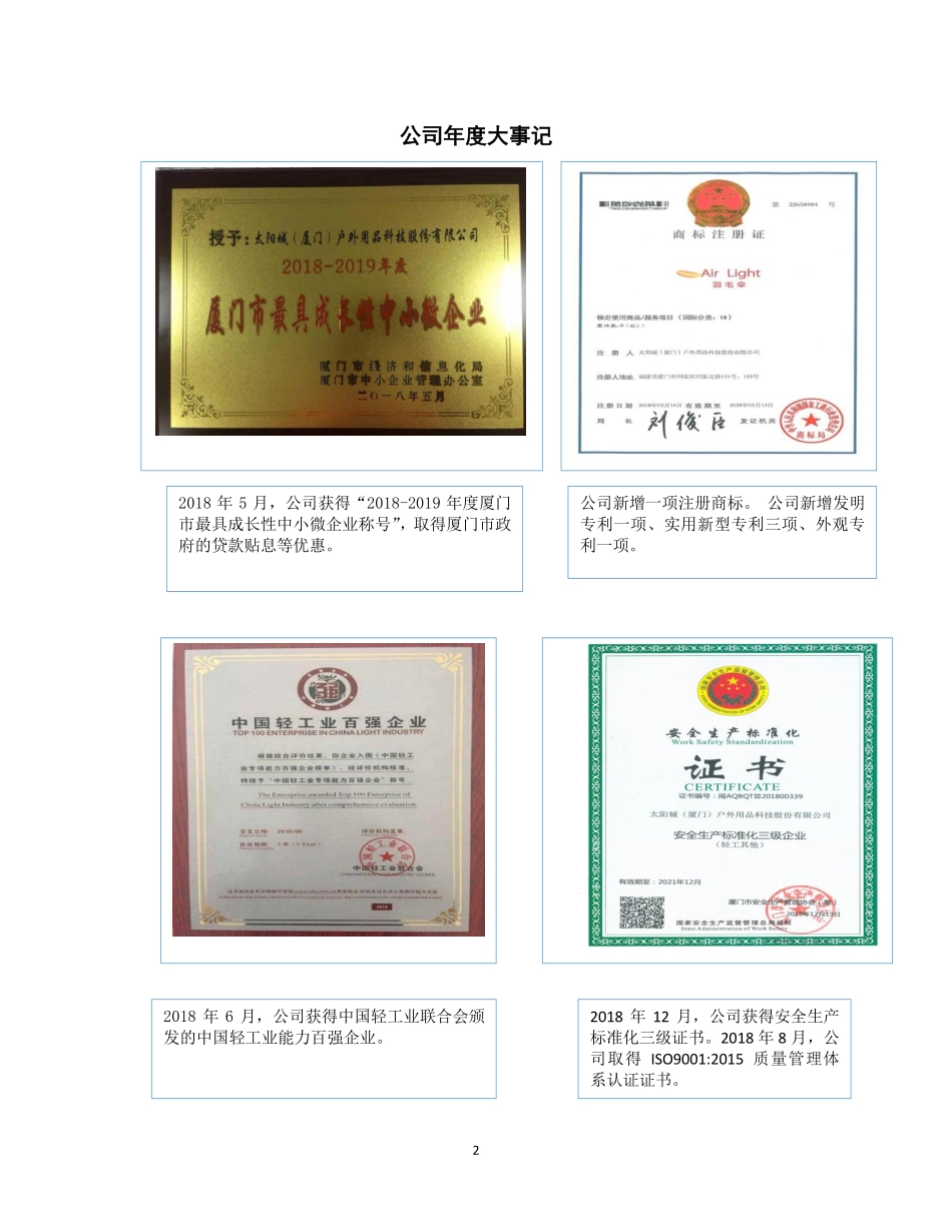 835838_2018_太阳城_2018年年度报告_2019-04-24.pdf_第2页
