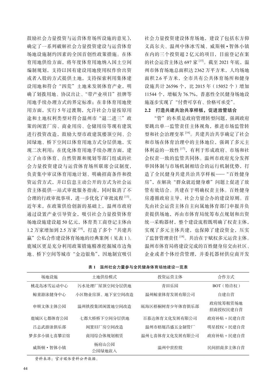 “放管服”改革视角下社会力量参与全民健身公共服务研究——基于“温州经验”的思考.pdf_第3页