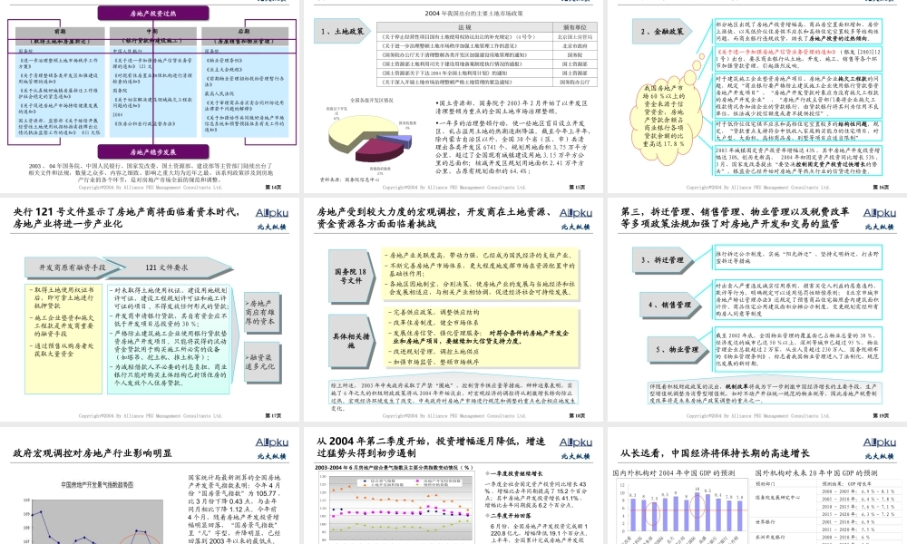 永大集团房地产行业分析报告.ppt