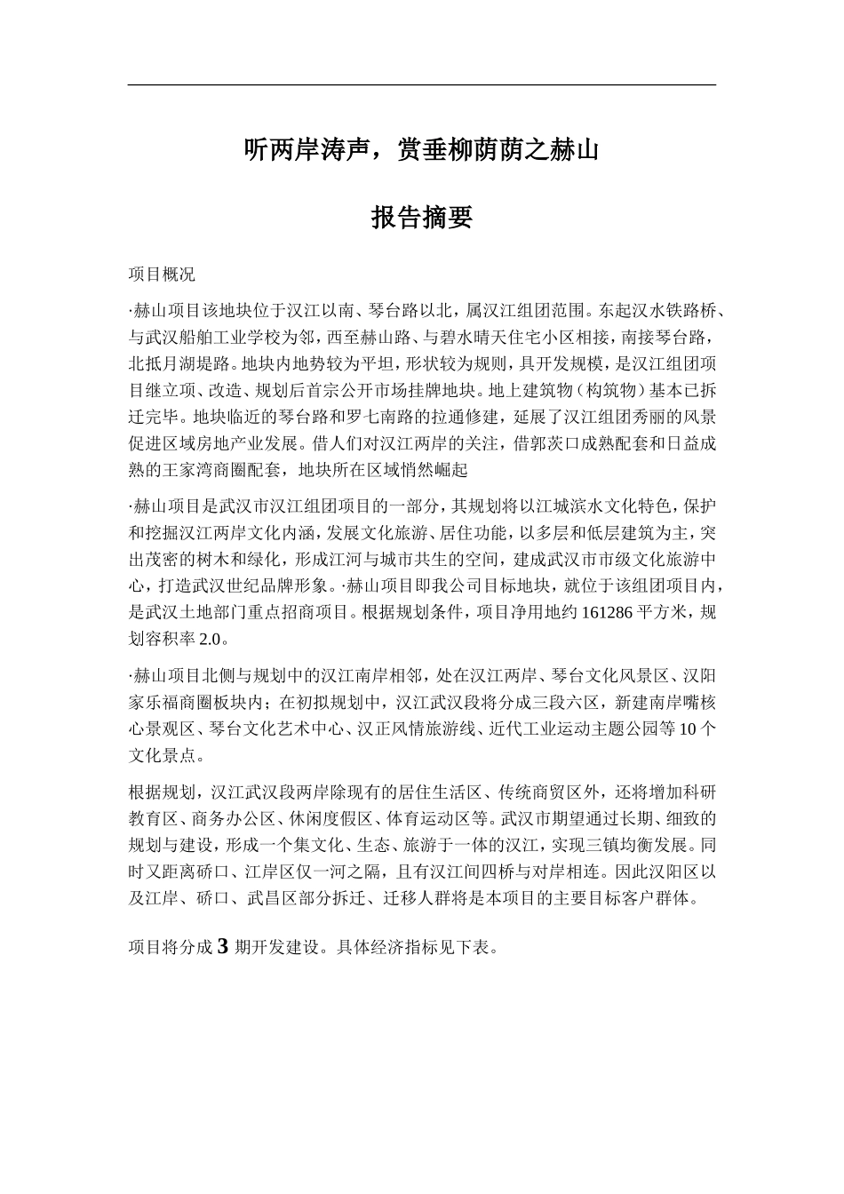 赫山项目可行性研究报告.doc_第2页