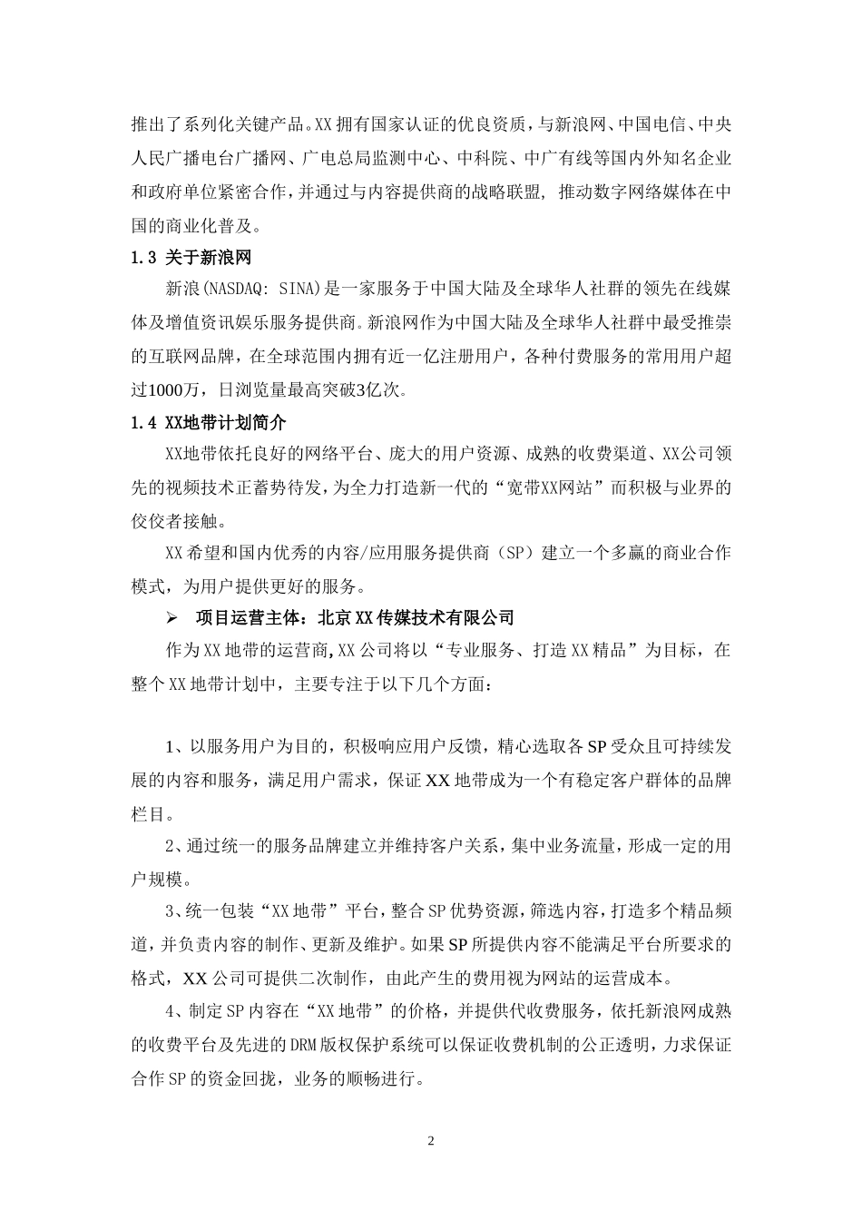 某地带合作商业计划书.doc_第2页