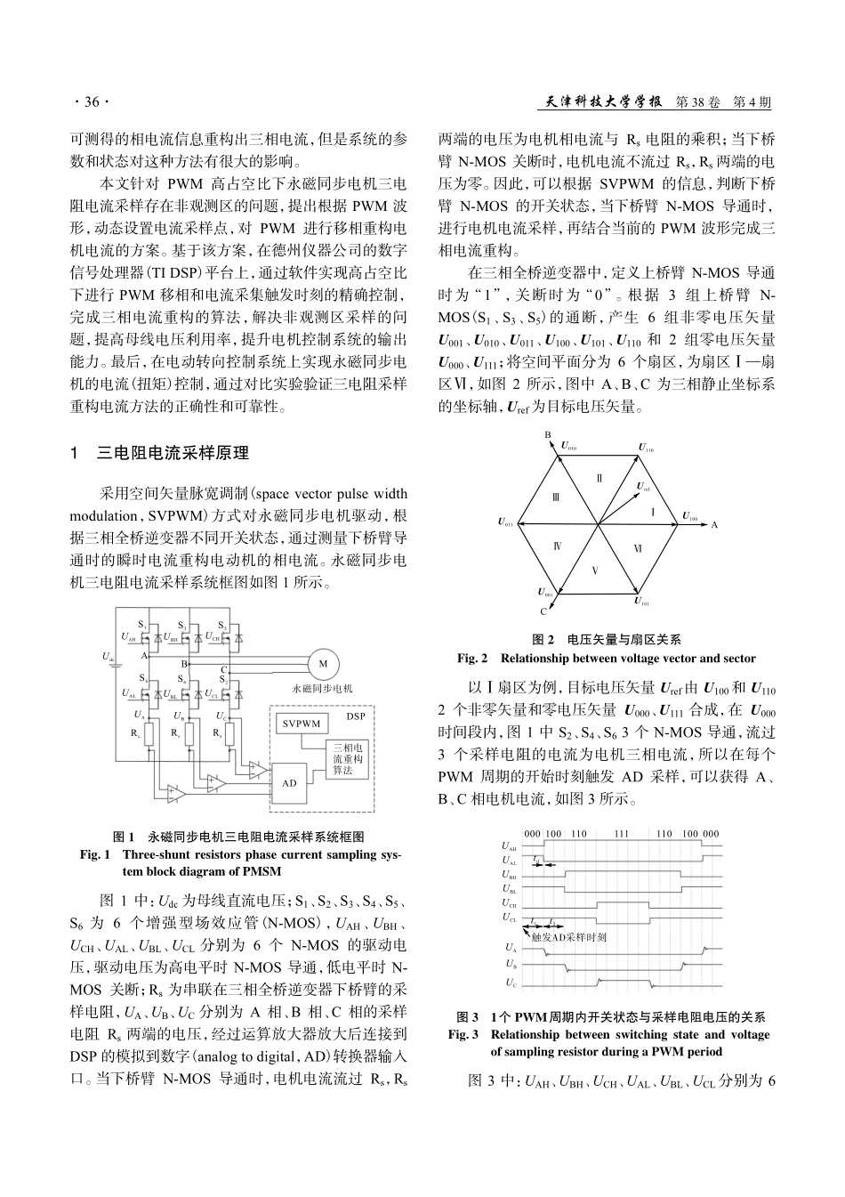基于TI DSP的永磁同步电机三电阻电流采样的实现.pdf_第2页