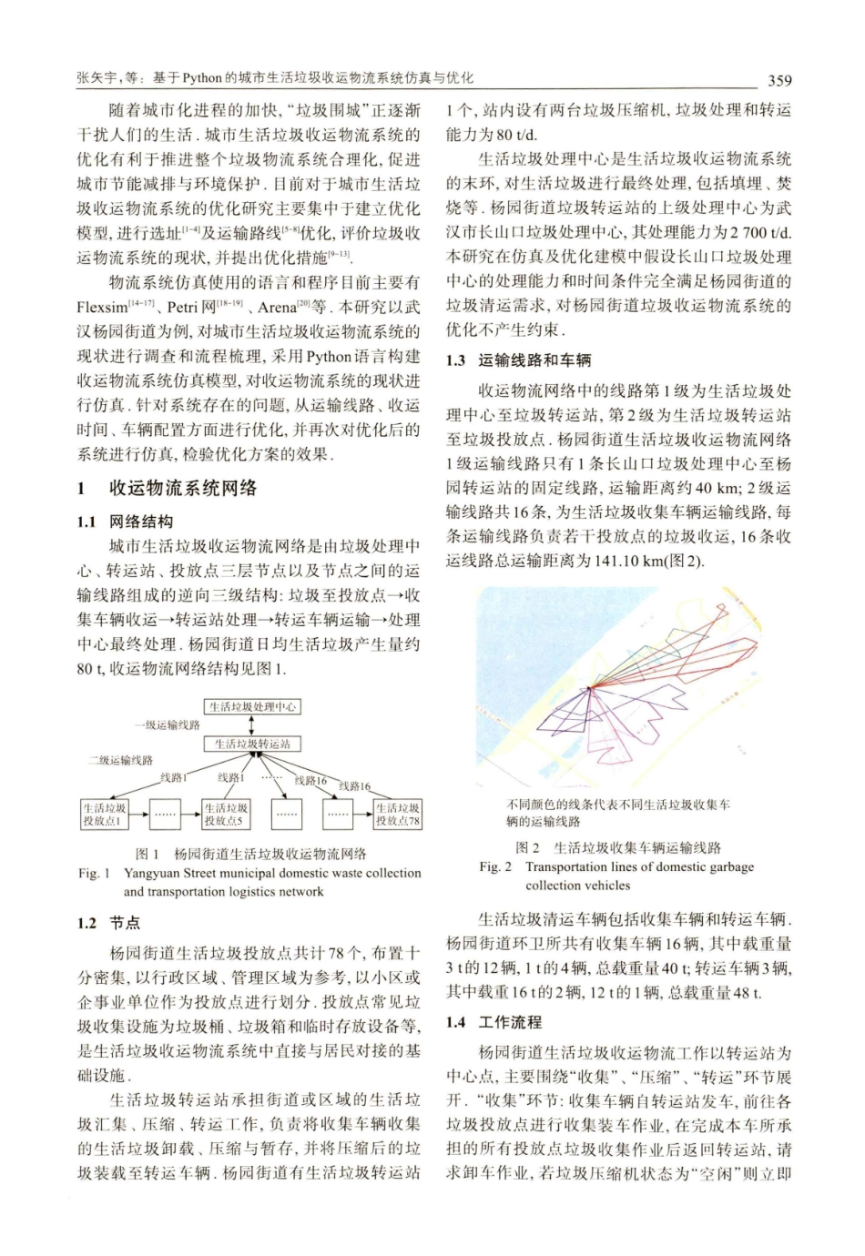 基于Python的城市生活垃圾收运物流系统仿真与优化.pdf_第2页