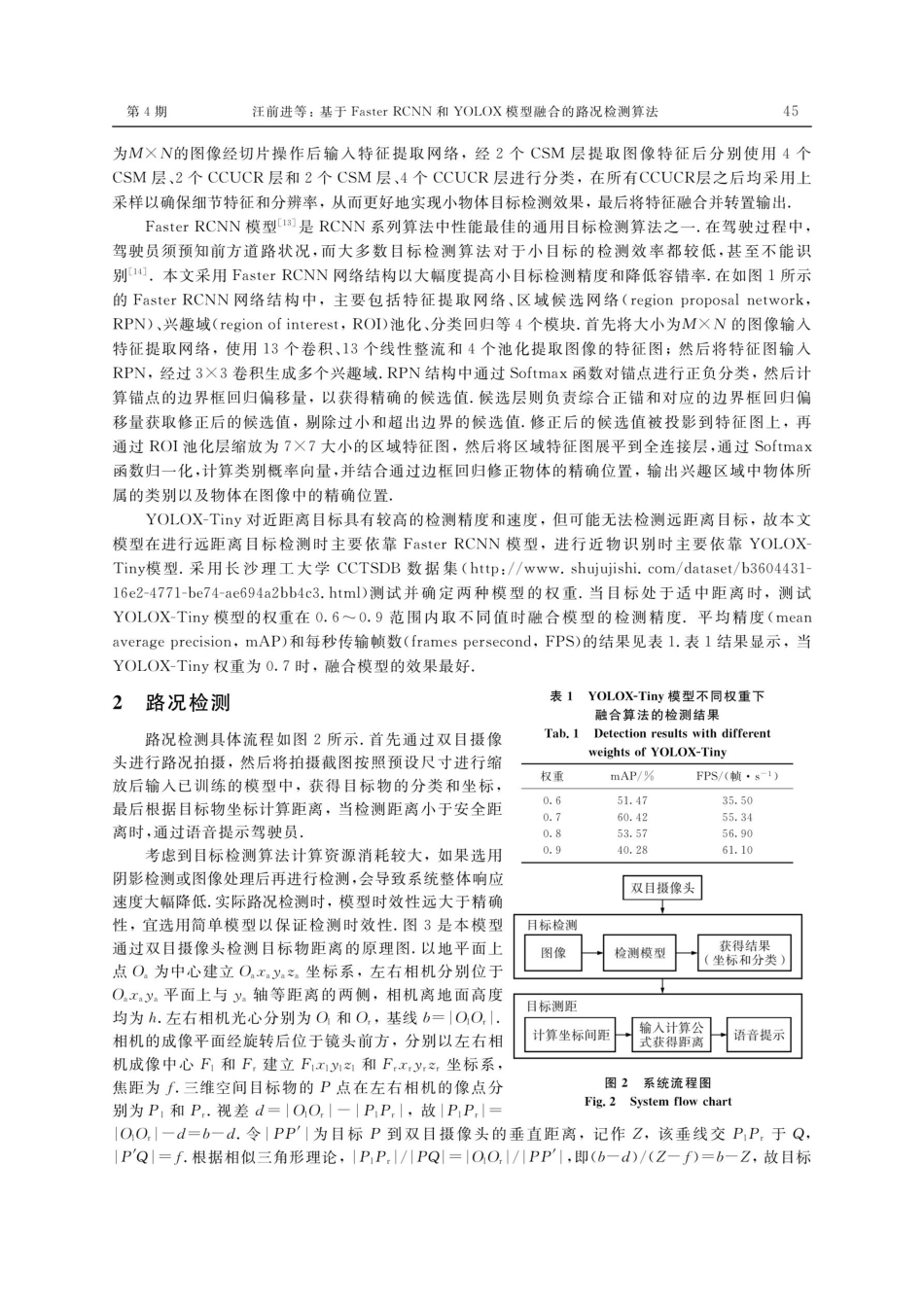 基于Faster RCNN和YOLOX模型融合的路况检测算法.pdf_第3页