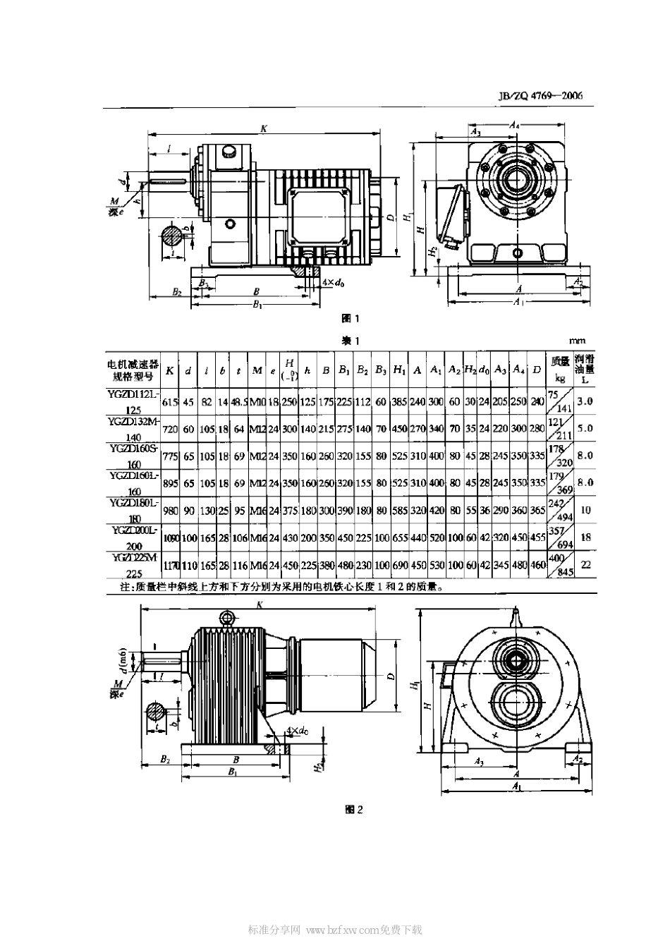 [www.staffempire.com]-JBZQ 4769-2006 辊道电机减速器.pdf_第2页