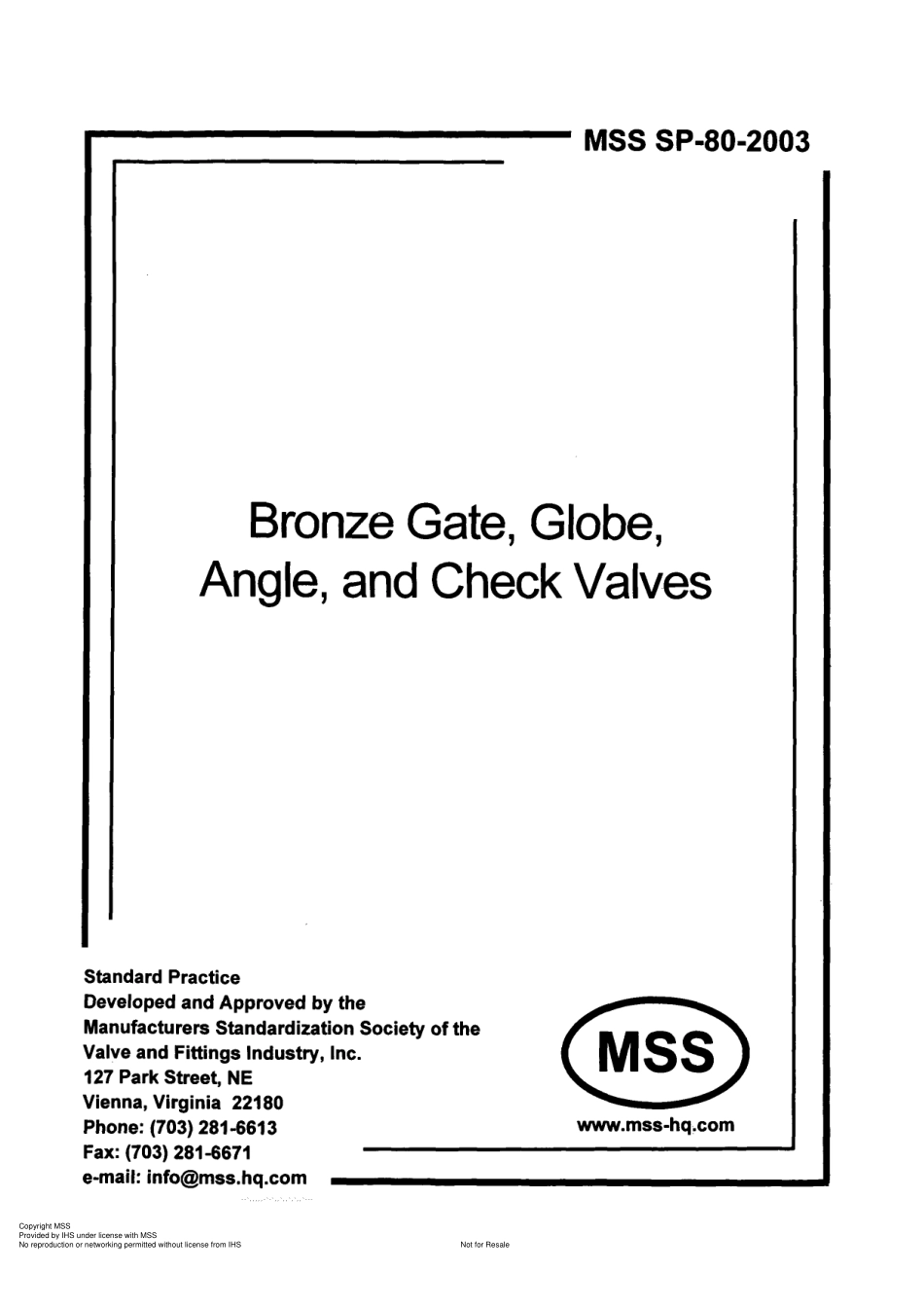 [www.staffempire.com]-MSS SP-80-2003 青铜闸阀、截止阀、角阀和止回阀.pdf_第1页