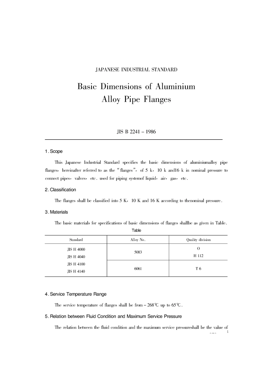 [www.staffempire.com]-JIS B2241-1986 英文版 铝合金管法兰基本尺寸.pdf_第1页