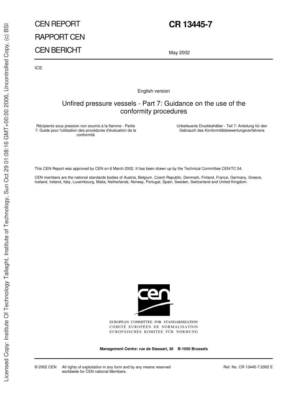 [www.staffempire.com]-PD CR 13445-7-2002 未点火的压力容器 第7部分：符合性程序应用指南.pdf_第3页