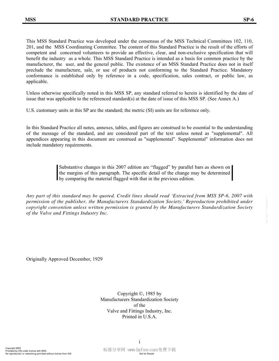 [www.staffempire.com]-MSS SP-6-2007 管法兰以及阀门和管件端法兰的接触面标准精度.pdf_第2页
