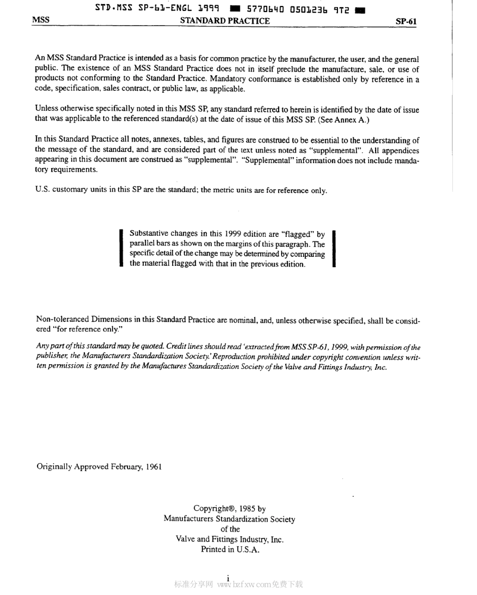 [www.staffempire.com]-MSS SP-61-1992 钢制阀门的压力试验.pdf_第2页