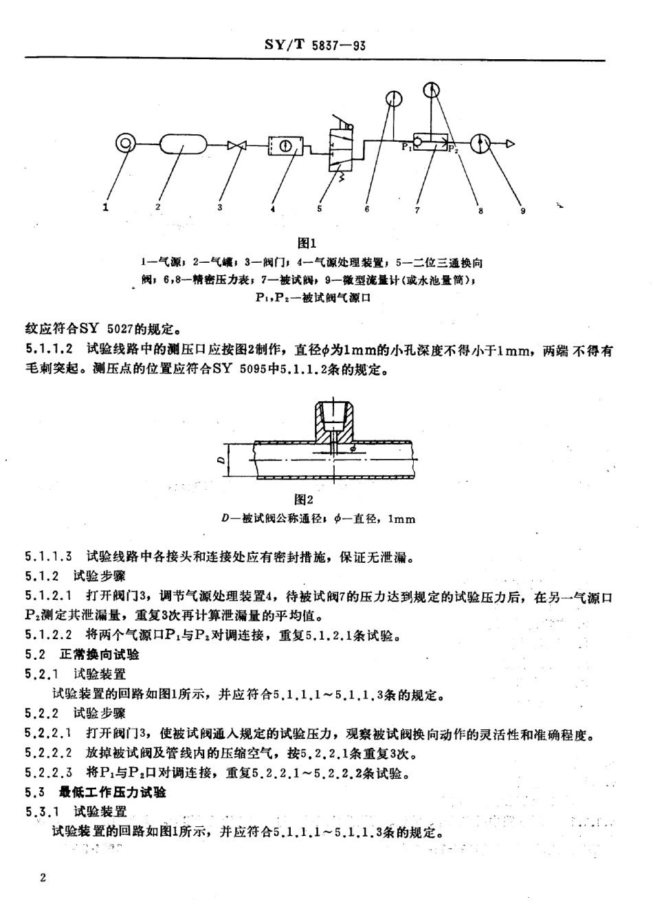 [www.staffempire.com]-SYT 5837-93 石油钻采设备用气动元件梭阀试验方法.pdf_第3页