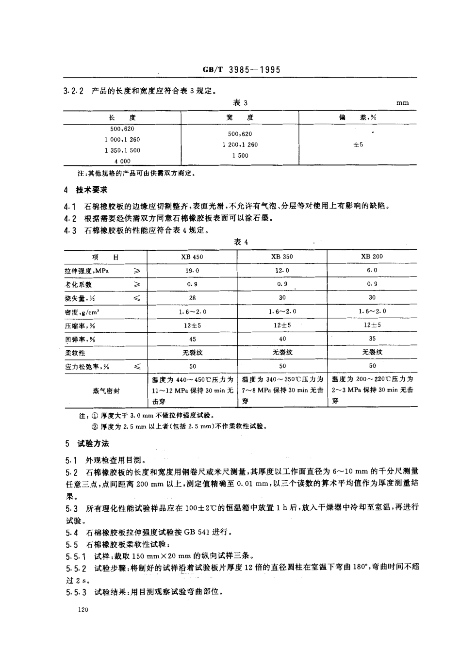 GB T 3985-1995 石棉橡胶板.PDF_第2页