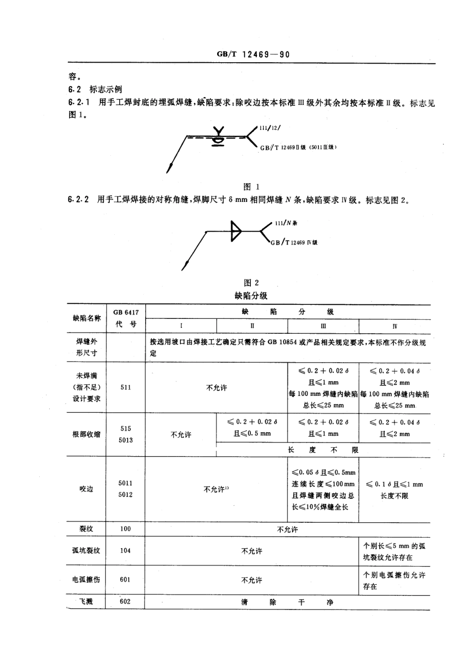 GB T 12469-1990 焊接质量保证 钢熔化焊接头的要求和缺陷分级.pdf_第3页