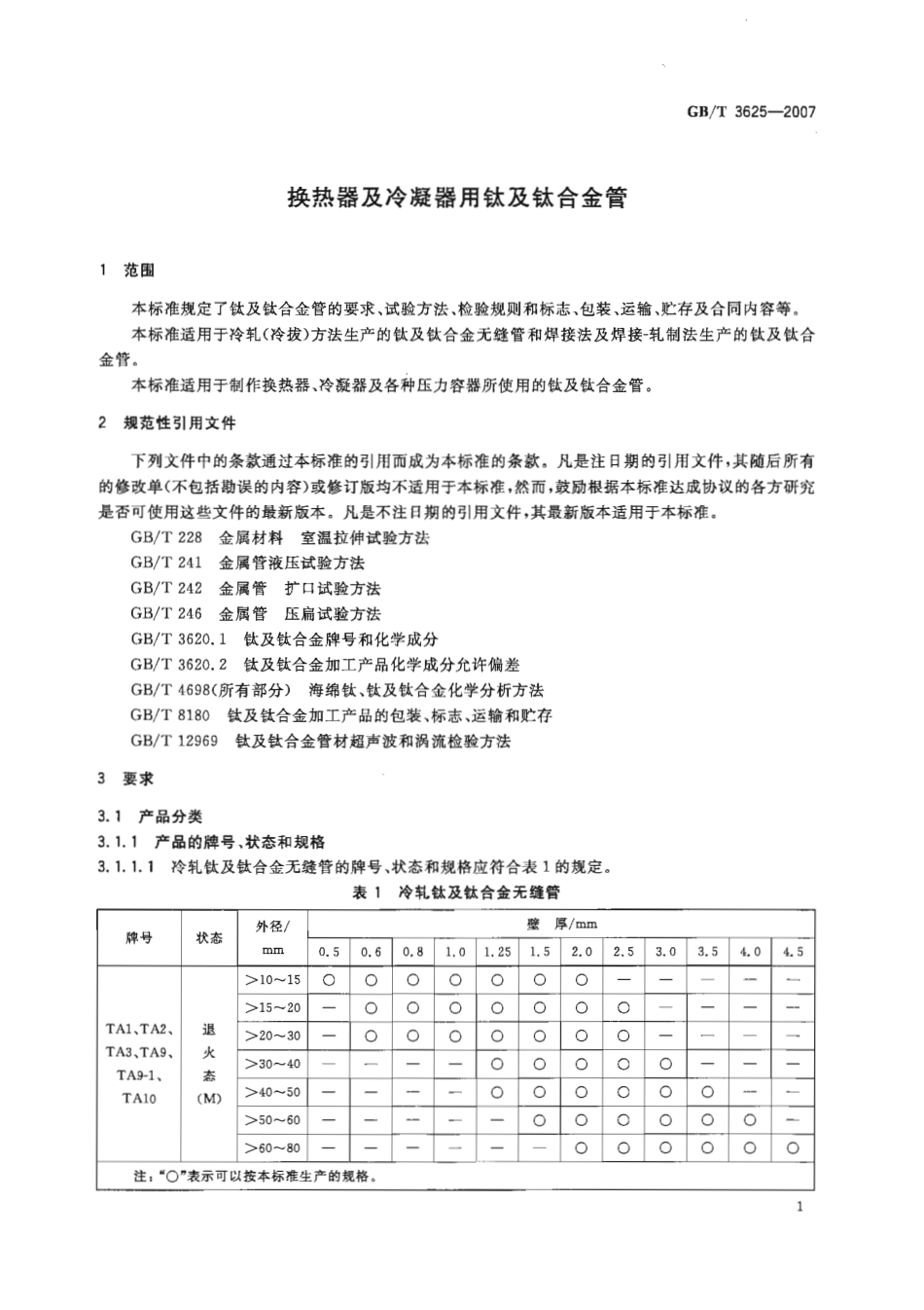 GB T 3625-2007-T 换热器及冷凝器用钛及钛合金管.pdf_第3页