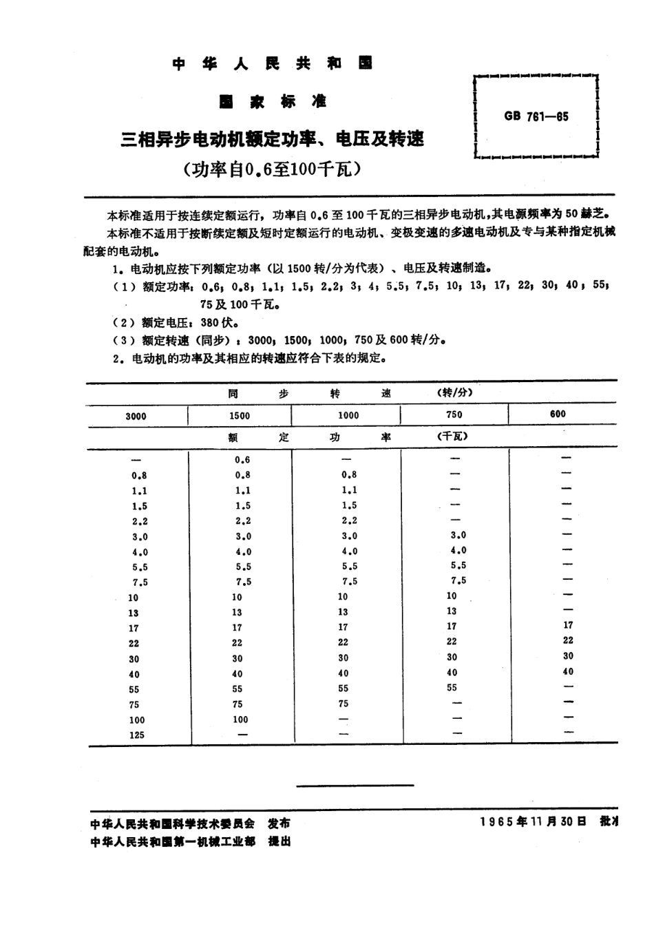 GB-T761-1965.pdf_第1页