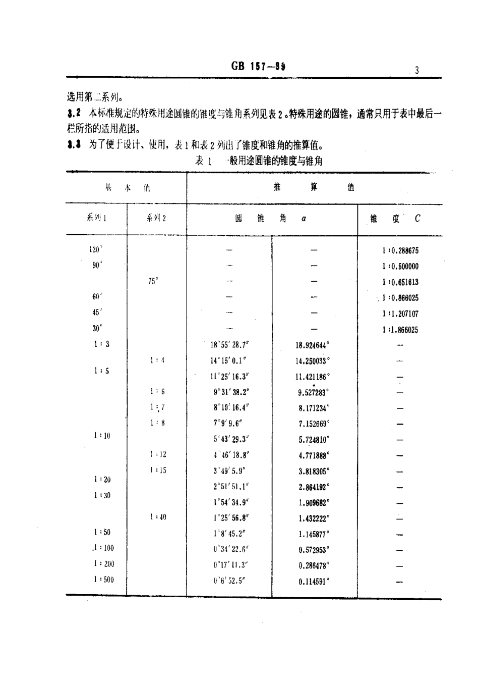 GB_157-89_锥度与锥角系列.pdf_第3页