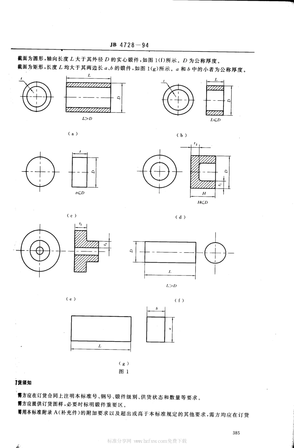 [www.staffempire.com]-JB 4728-1994 压力容器用不锻钢锻件.pdf_第2页