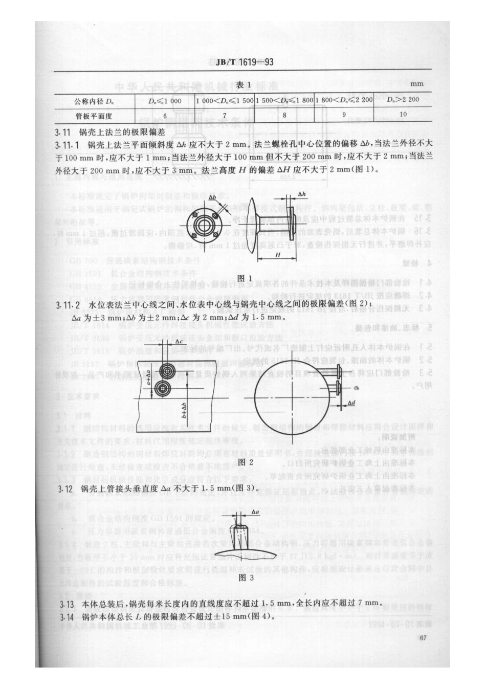 [www.staffempire.com]-JBT 1619-1993 锅壳锅炉 本体总装技术条件.pdf_第2页