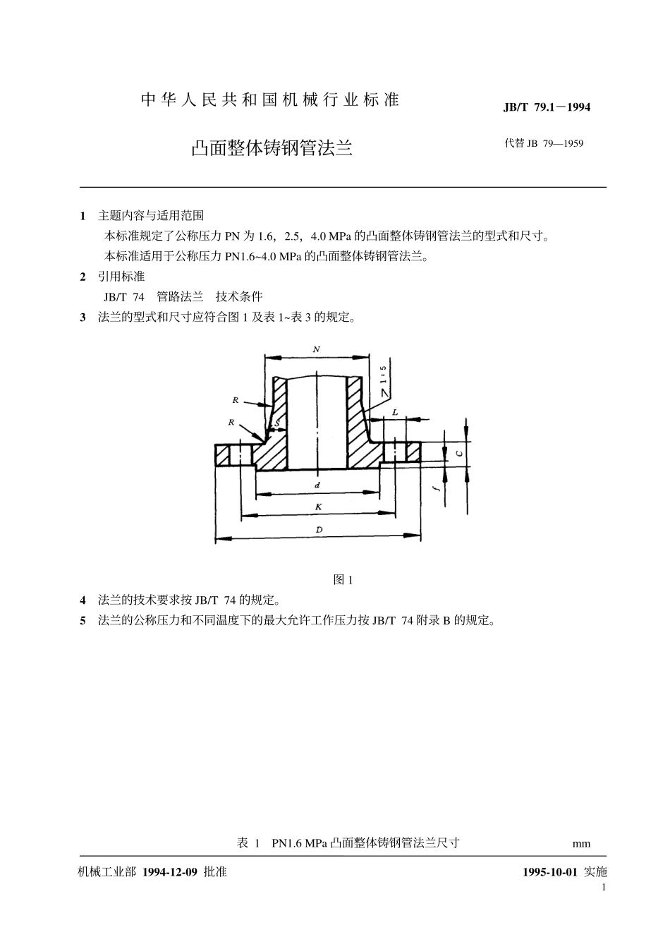 [www.staffempire.com]-jbt79[1].1-1994凸面整体铸钢管法兰.pdf_第2页