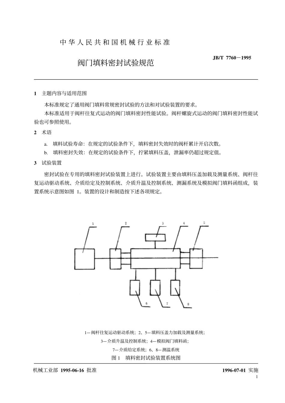 [www.staffempire.com]-JBT 7760-1995 阀门填料密封试验规范.pdf_第2页