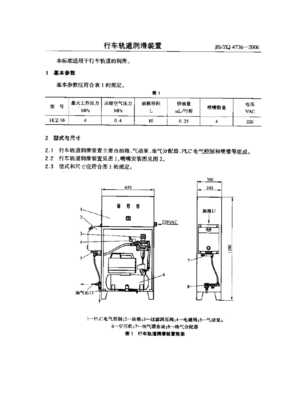 [www.staffempire.com]-JBZQ 4736-2006 行车轨道润滑装置.pdf_第1页