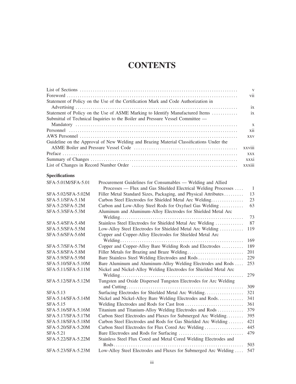 [www.staffempire.com]-2010 ASME Boiler&Pressure Vessel Code 2011a Addenda II Part C Specifications for Welding Rods, Electrodes, and Filler Metals.pdf_第3页
