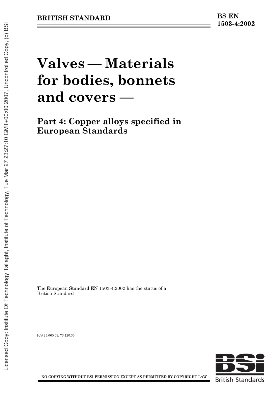 [www.staffempire.com]-BS EN 1503-4 2002.pdf_第1页