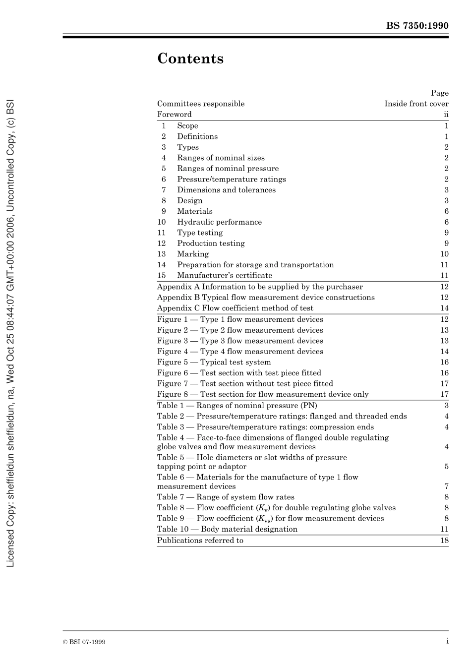 [www.staffempire.com]-BS 7350-1990 —ouble regulating globe valves and flow measurement devices for heating and chilled water systems.pdf_第3页