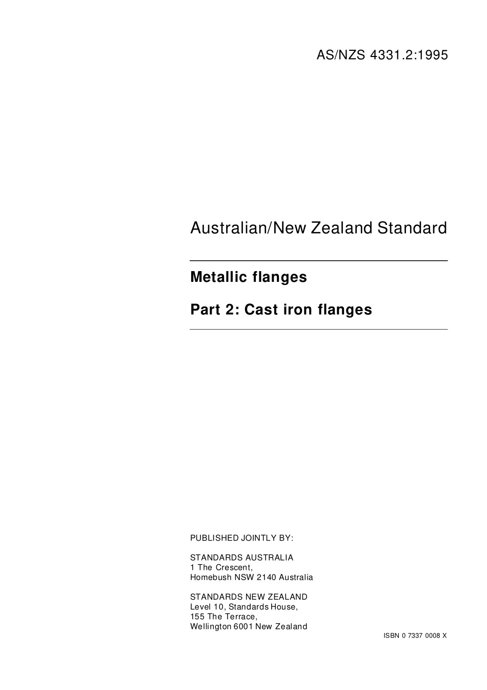 [www.staffempire.com]-AS NZS 4331.2-1995 金属法兰 - 铸铁法兰.pdf_第3页