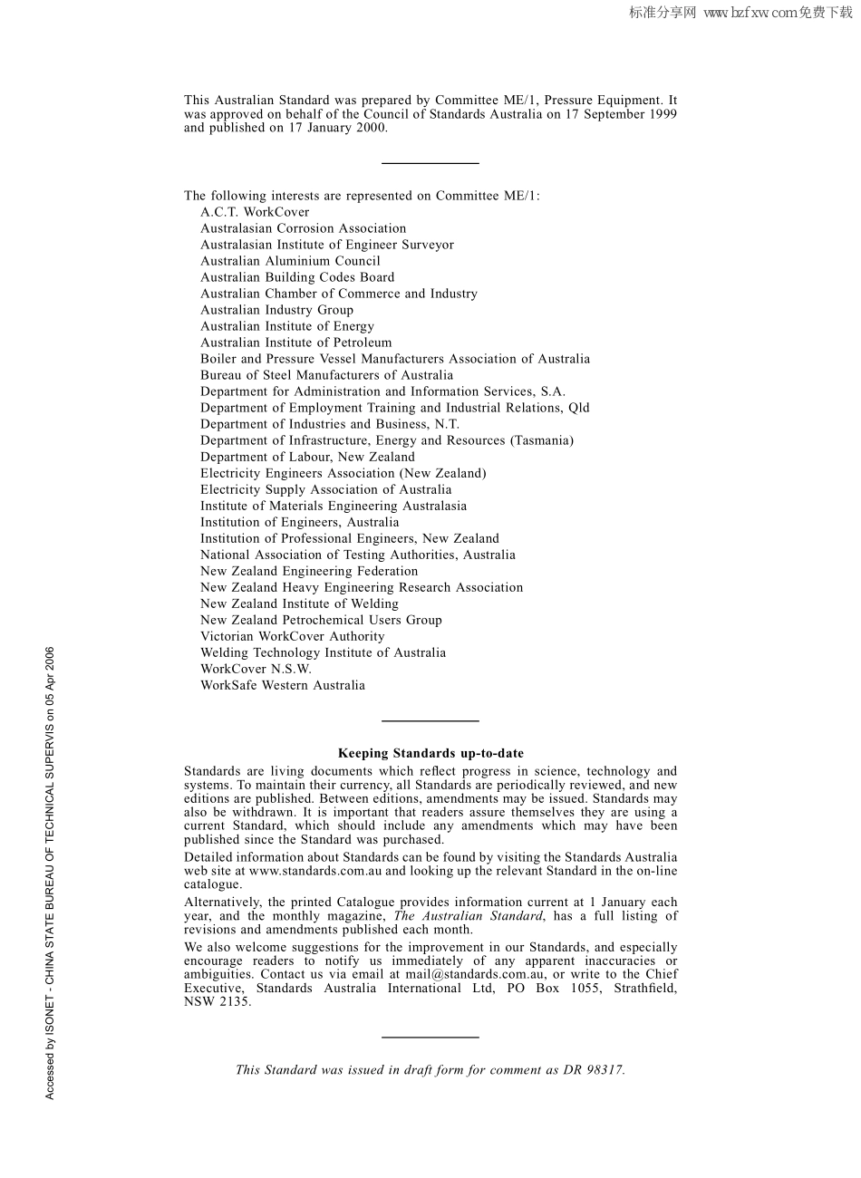 [www.staffempire.com]-AS 2129-2000 Flanges for pipes, valves and fittings.PDF_第2页