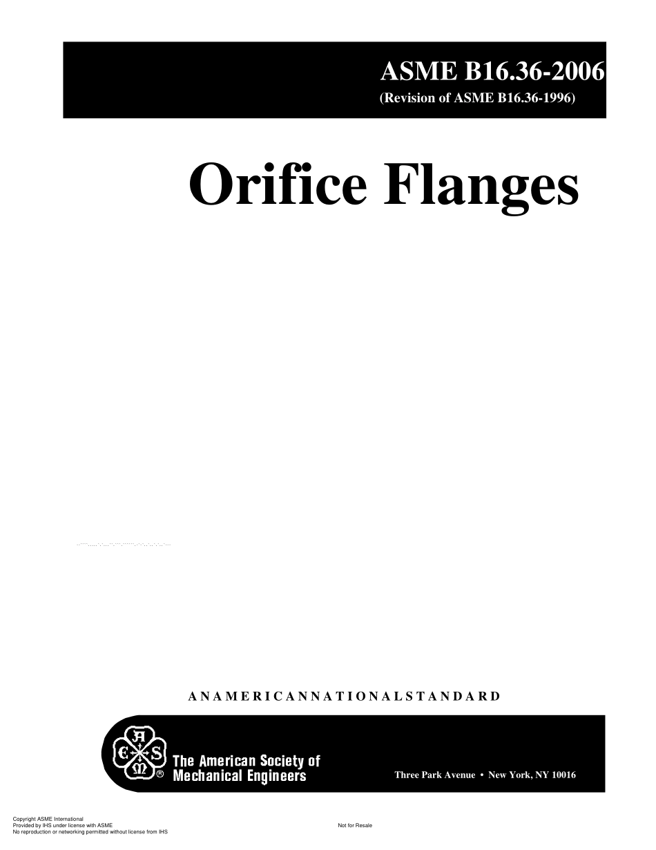 [www.staffempire.com]-ASME B16.36-2006 Orifice Flanges.pdf_第2页