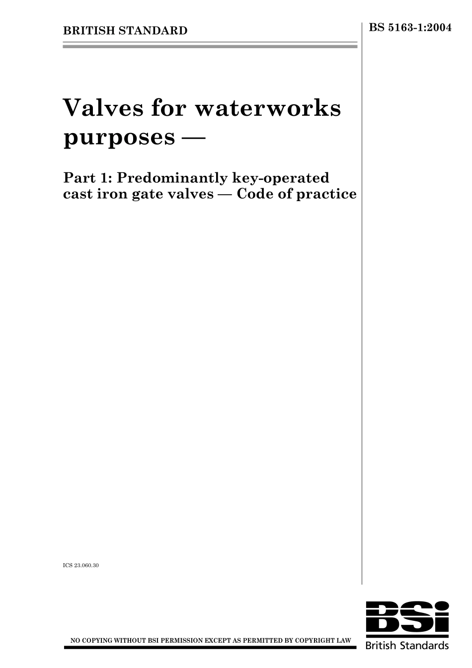 [www.staffempire.com]-BS 5163-1-2004.pdf_第1页