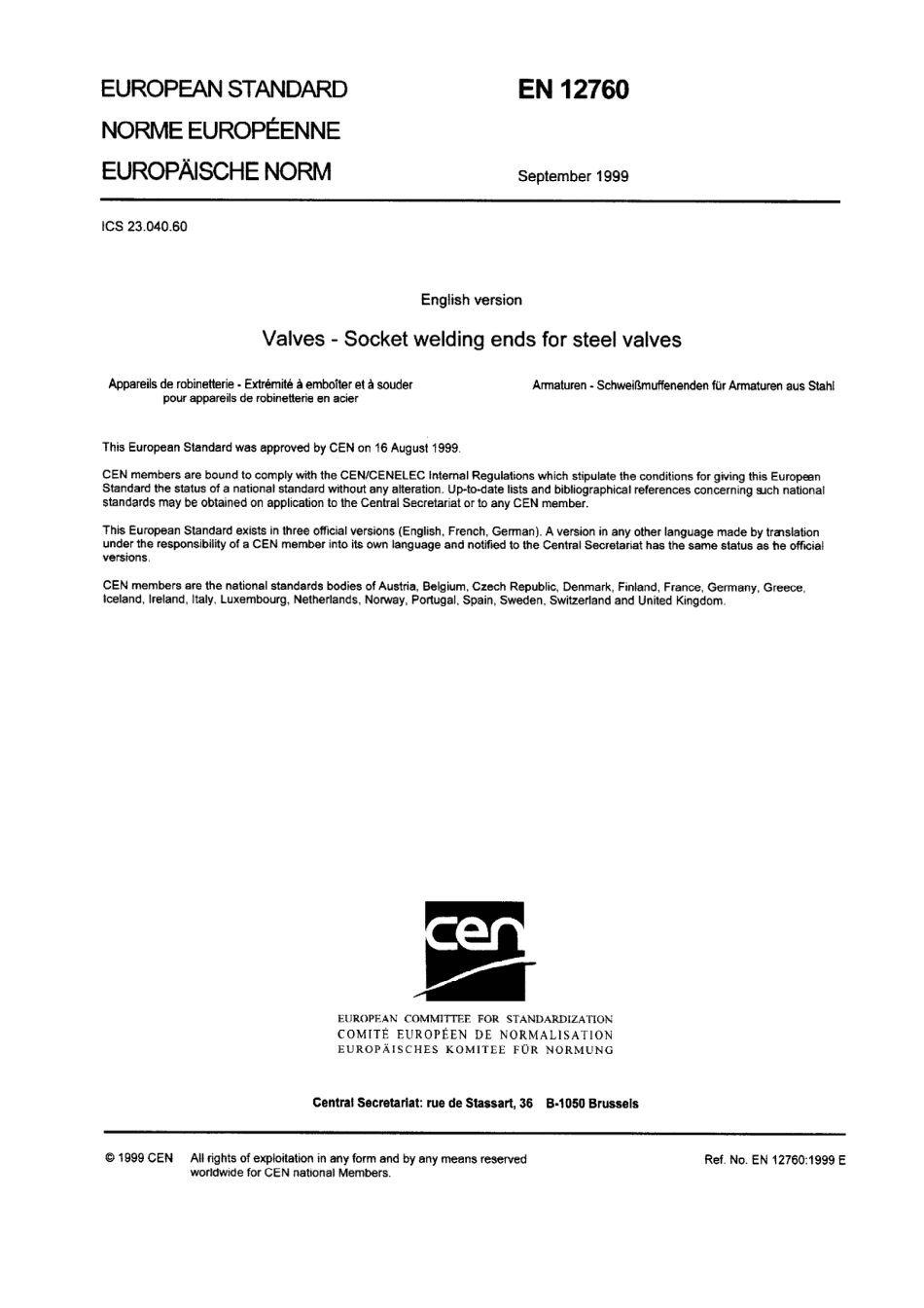 [www.staffempire.com]-BS EN 12760-1999 阀门.钢阀门的套节焊接端.pdf_第3页