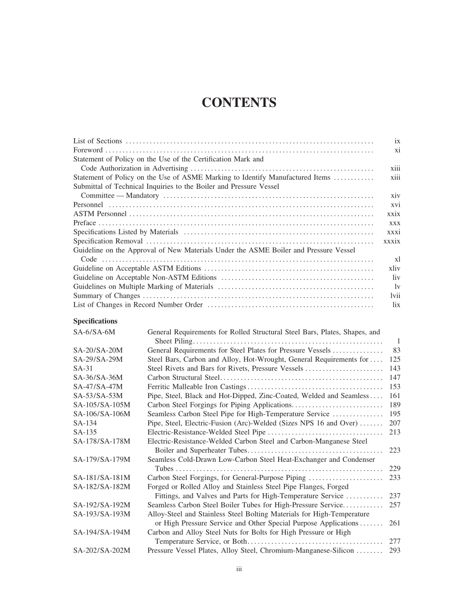 [www.staffempire.com]-2010 ASME Boiler&Pressure Vessel Code 2011a Addenda II Part A Ferrous Material Specifications(Beginning to SA-450).pdf_第3页