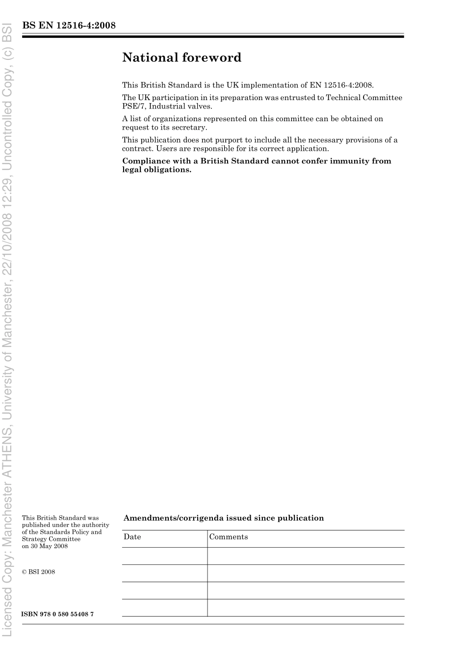 [www.staffempire.com]-BS EN 12516-4-2008 Industrial valves — Shell design strength — Part 4 Calculation method for valve shells manufactured in metallic materials other than steel.pdf_第2页