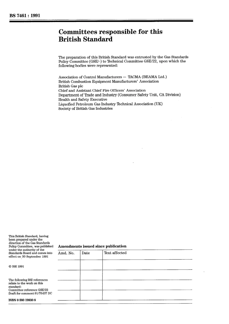[www.staffempire.com]-BS 7461-1991 Specification for electrically operated automatic gas shut-off valves fitted with throughput adjusters, proof of closure switches.pdf_第2页