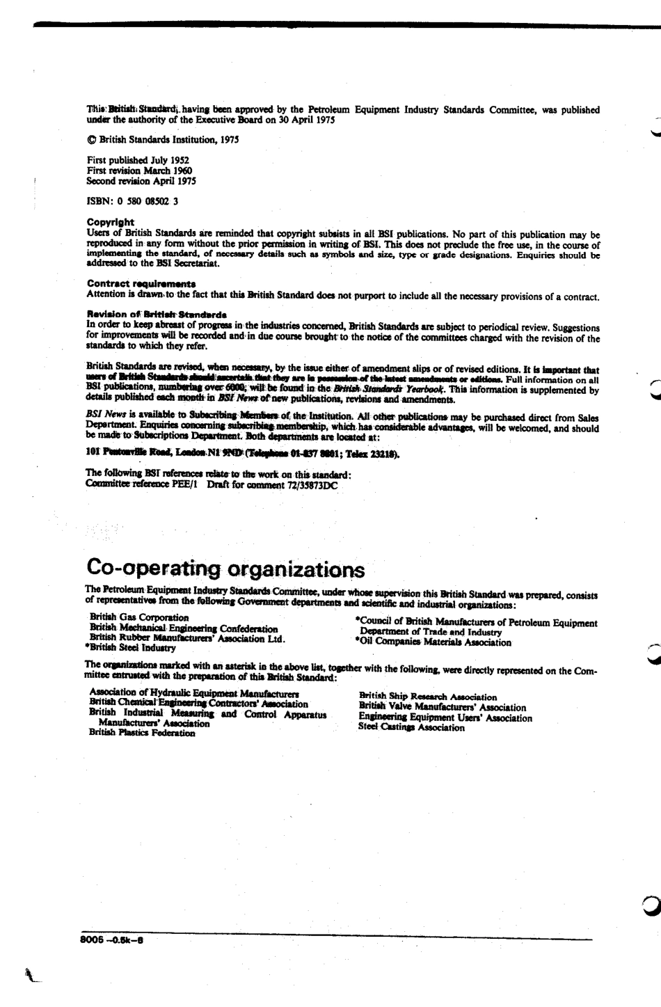 [www.staffempire.com]-BS 1873-1975石油、石油化学及有关工业用钢球形阀、球形截止阀与单向阀(有法兰及对接焊端)规范 .pdf_第2页