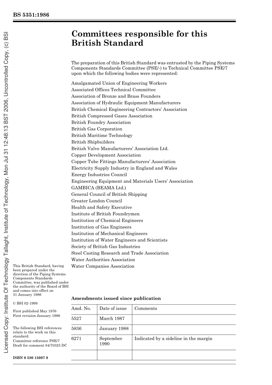 [www.staffempire.com]-BS 5351-1986 Specification for steel ball valves for the petroleum, petrochemical and allied industries.pdf_第2页