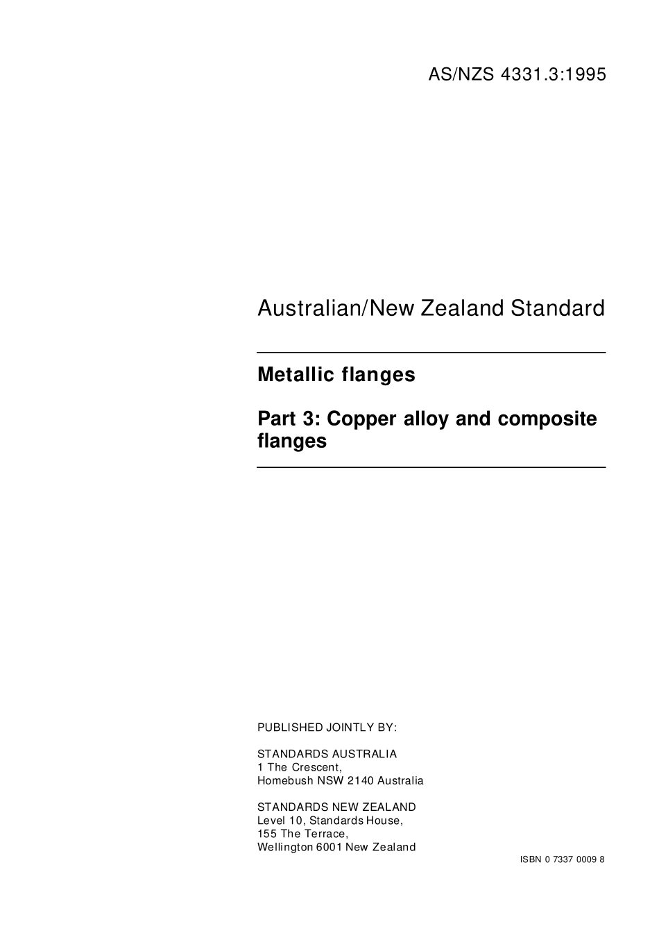 [www.staffempire.com]-AS NZS 4331.3-1995 金属法兰 - 铜合金法兰.pdf_第3页
