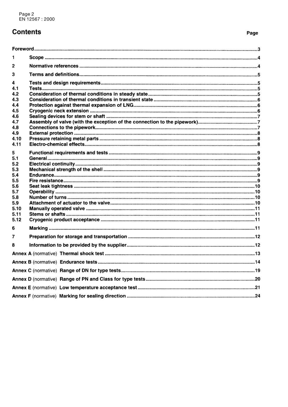 [www.staffempire.com]-BS EN 12567-2000 工业阀门.液化天然气用隔离阀.适用性验证试验规范.pdf_第2页