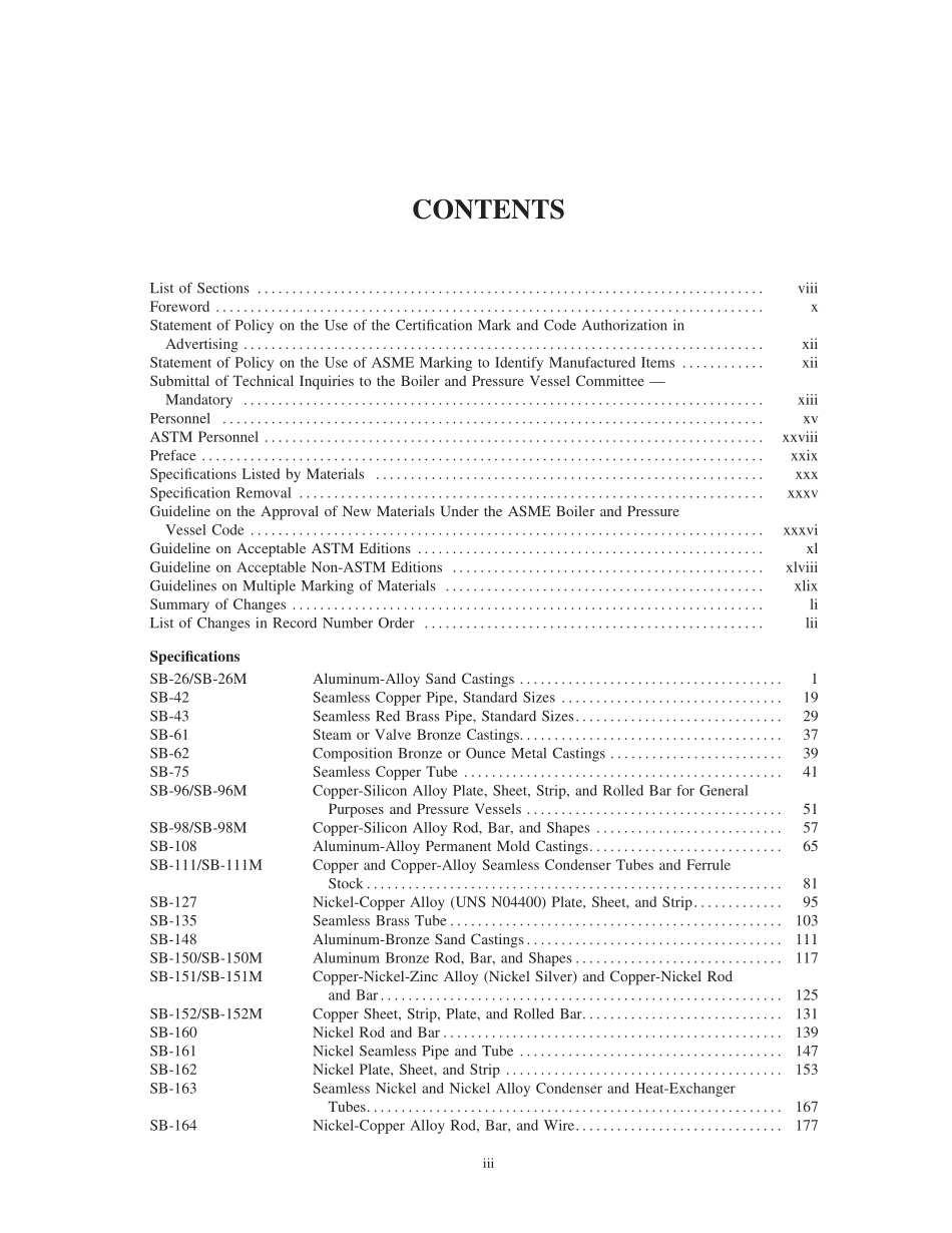 [www.staffempire.com]-2010 ASME Boiler&Pressure Vessel Code 2011a Addenda II Part B Nonferrous Material Specifications.pdf_第3页
