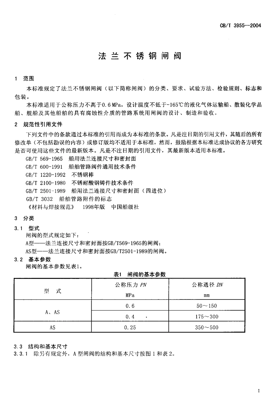 [www.staffempire.com]-CBT3955-2004_法兰不锈钢闸阀.pdf_第3页