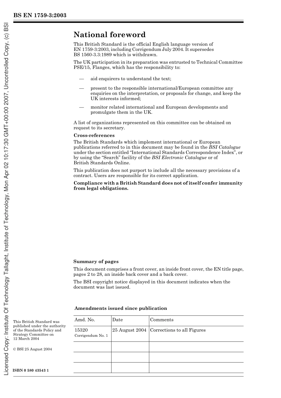 [www.staffempire.com]-BS EN 1759-3 2003.pdf_第2页