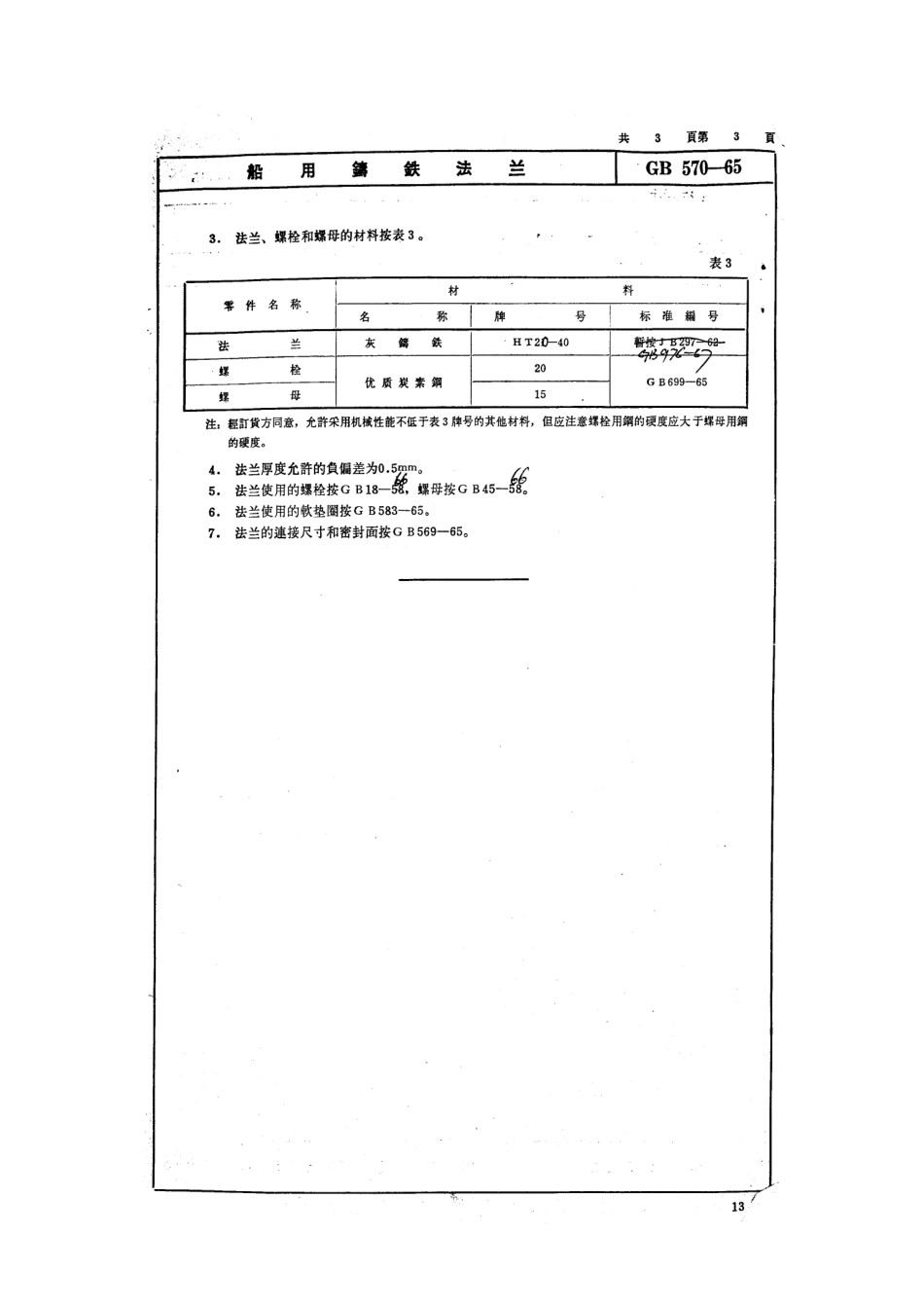 [www.staffempire.com]-GB 570-1965 船用铸铁法兰.pdf_第3页